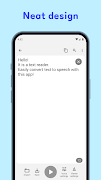 Text Reader - speak text (TTS) اسکرین شاٹ 2
