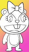 Happy Tree Friends Drawing स्क्रीनशॉट 3