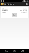 برنامه‌نما WiFi FTP Server عکس از صفحه