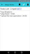 MEGA Notes Ekran Görüntüsü 4