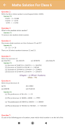 Math Solutions Class - 6 스크린샷 4