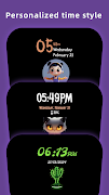 Lucky Digital Clock & AOD capture d'écran 2