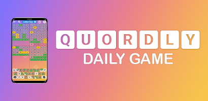 Quordly Crosswordle Daily Game Cartaz