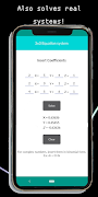 Linear Equations System Solver - Real and Complex screenshot 3