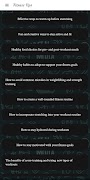 Fitness Tips Affiche