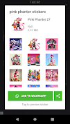Pink Phanter Stickers screenshot 4