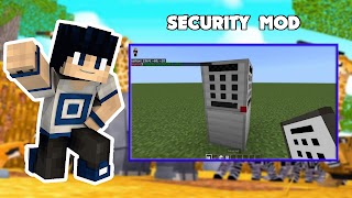 Security Mod for Minecraft PE imagem de tela 1