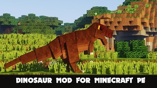 Jurassic Dinosaur Minecraft PE اسکرین شاٹ 4
