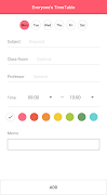 Everyone's TimeTable screenshot 3