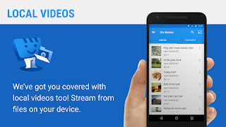 برنامه‌نما Web Video Caster Receiver عکس از صفحه
