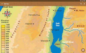 Bible Maps PLUS اسکرین شاٹ 7