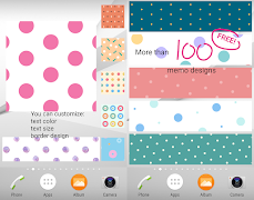 Sticky Memo Notepad *Dots* 4 Screenshot 1