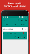 Morse Code اسکرین شاٹ 2