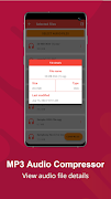 برنامه‌نما Audio Compressor عکس از صفحه