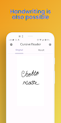 Cursive Writing Reader: Camera Ekran Görüntüsü 2