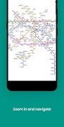 Delhi Metro Map Ekran Görüntüsü 1