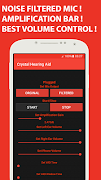 برنامه‌نما Crystal Hearing Aid عکس از صفحه