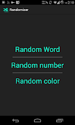 Randomizer poster
