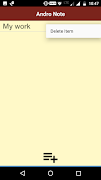 Andro Notes captura de pantalla 1
