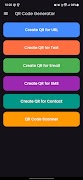 QR Code Generator App الملصق