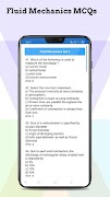 Fluid Mechanics MCQs ภาพหน้าจอ 2