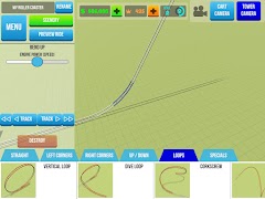 Roller Coaster Builder syot layar 5