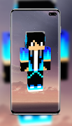 Blue Minecraft Skin screenshot 2
