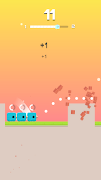 Stack Bird: Flappy Fly Bird Run Fun Race 2D imagem de tela 1