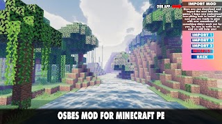 Poster Osbes Shader for Minecraft PE