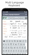 Multi Language Keyboard โปสเตอร์