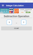 برنامه‌نما Integer Calculation عکس از صفحه