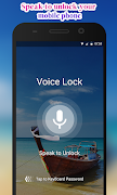 برنامه‌نما Voice Lock عکس از صفحه