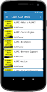 Learn AJAX Offline پوسٹر
