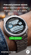 Digital Vision Watch Face screenshot 2