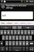 Persian for AnySoftKeyboard اسکرین شاٹ 1