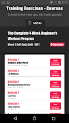 Training Exercises - Courses Screenshot 5