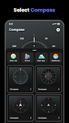 برنامه‌نما Digital Compass directions app عکس از صفحه