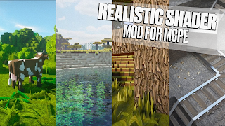 Mod Realistic Shader for mcpe 海報