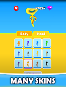 Tall Man Run 3D - Blob Runner syot layar 5