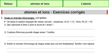 Physique Chimie Seconde Ekran Görüntüsü 4