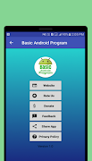 Basic Android Program اسکرین شاٹ 6