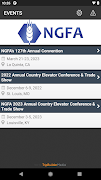 NGFA Events 스크린샷 1