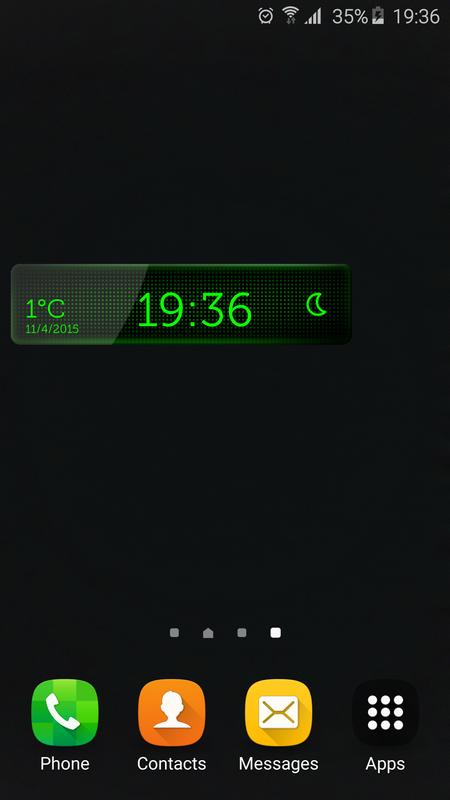 Black Digital Clock APK Download - Free Personalization ...