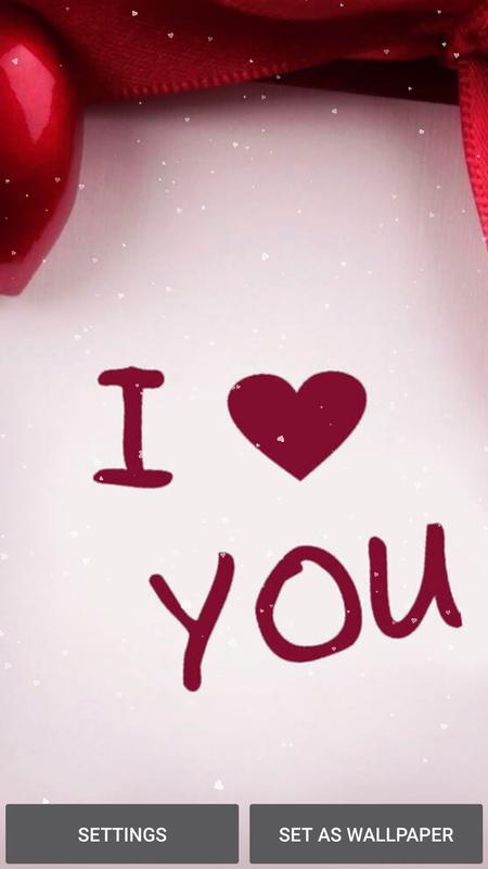 I Love You Live Wallpaper APK Download - Free Personalization APP for Android APKPure.com