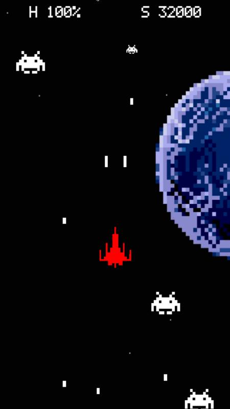 Space invaders free flash game