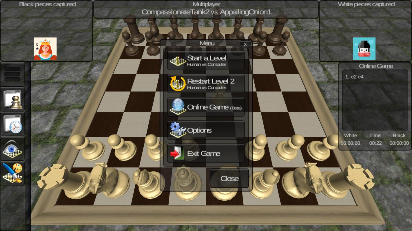 chess online multiplayer 3d