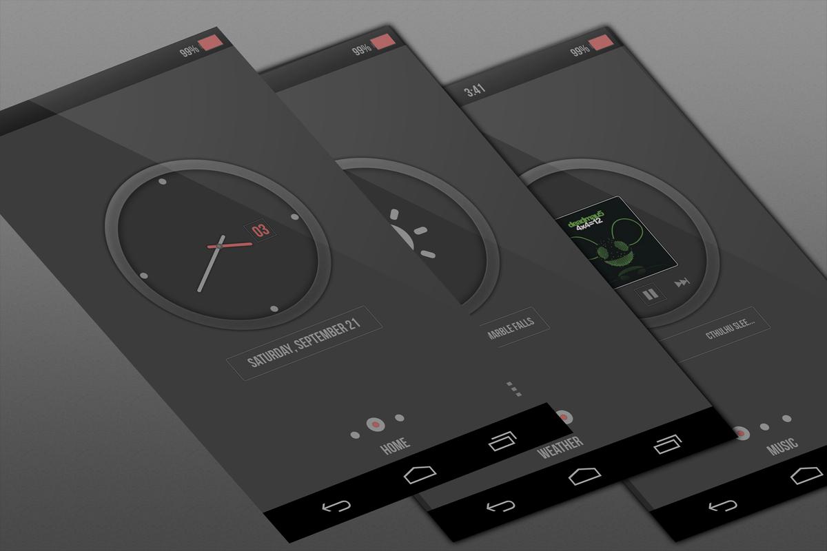 Moderno - Zooper Widget Skin APK Download - Free ...