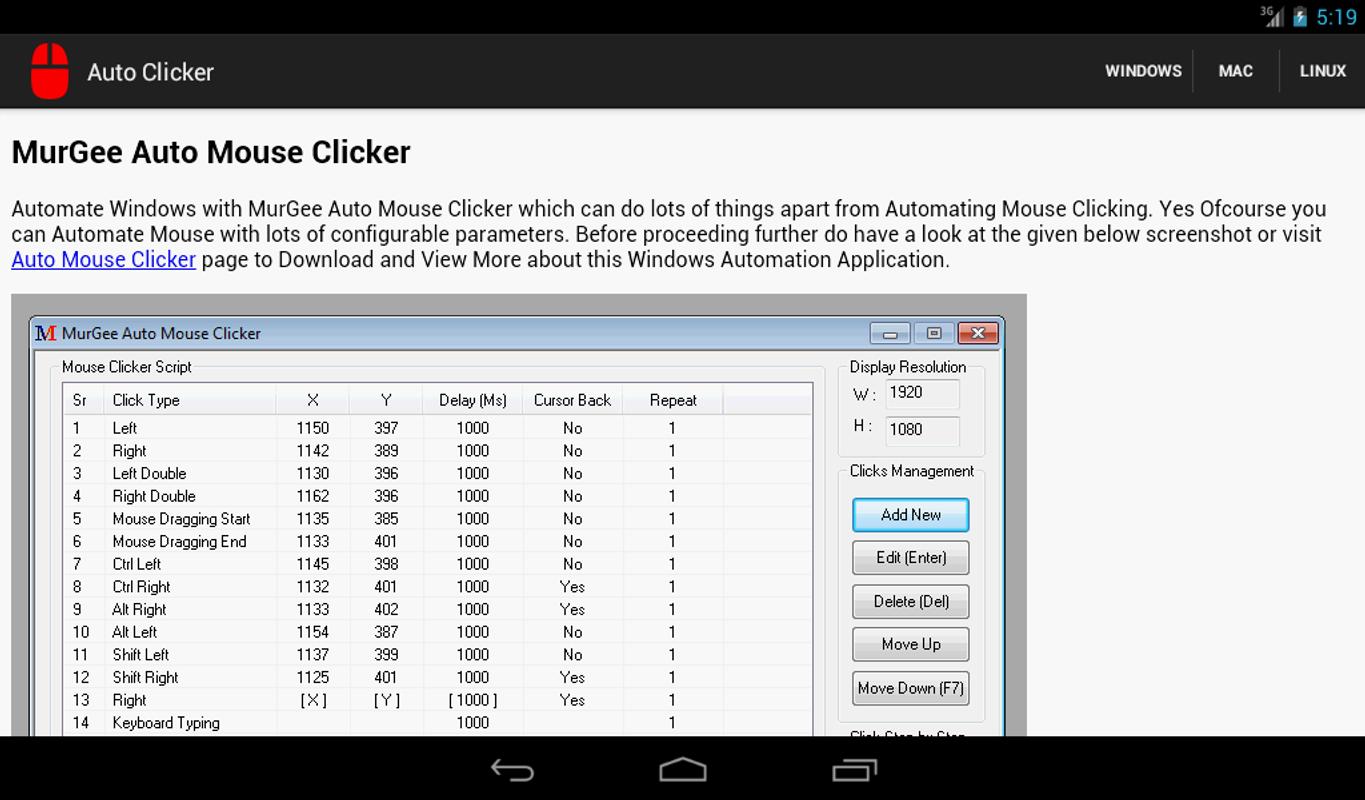 Auto Clicker APK Download - Free Productivity APP for ...