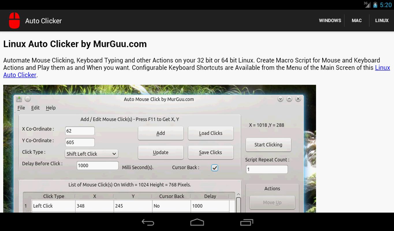 Auto Clicker APK Download - Gratis Produktivitas APL untuk ...