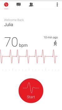 Cardiograph - Heart Rate Meter apk screenshot